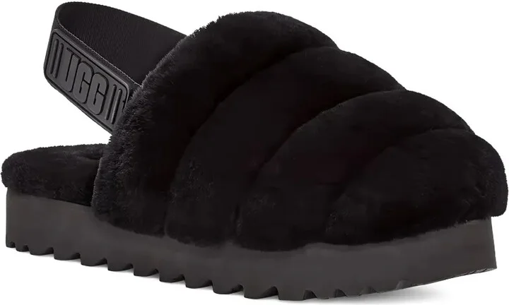 Super Fluff "Black" slippers - Image 2