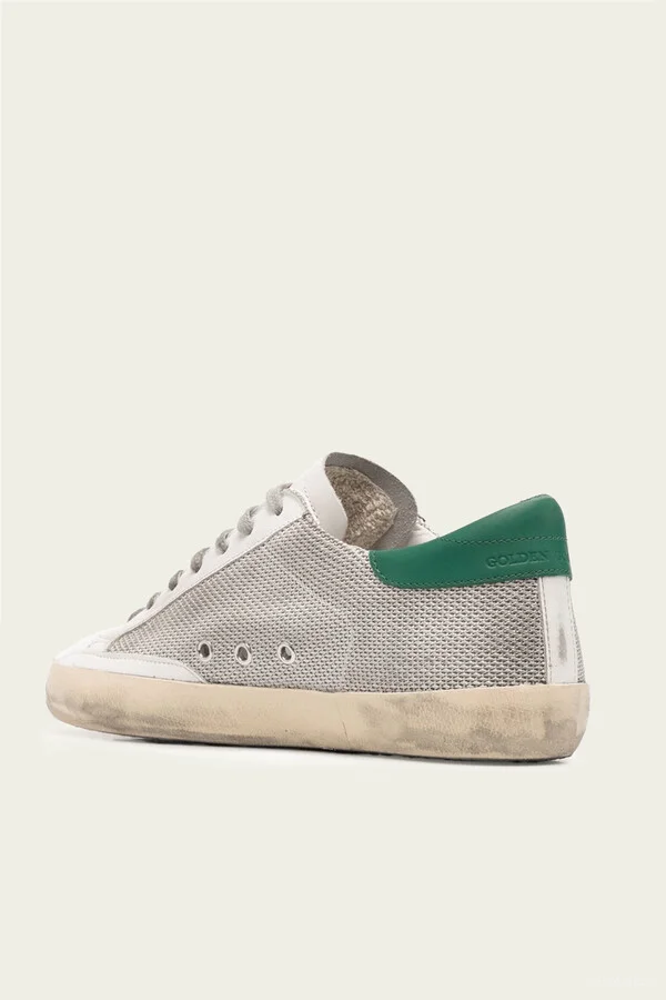 Super-Star Basalto Grey Leather Men Sneaker - Image 3