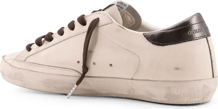 Super-star Classic With List Low-top Leather Sneakers With Used Effect - Image 3