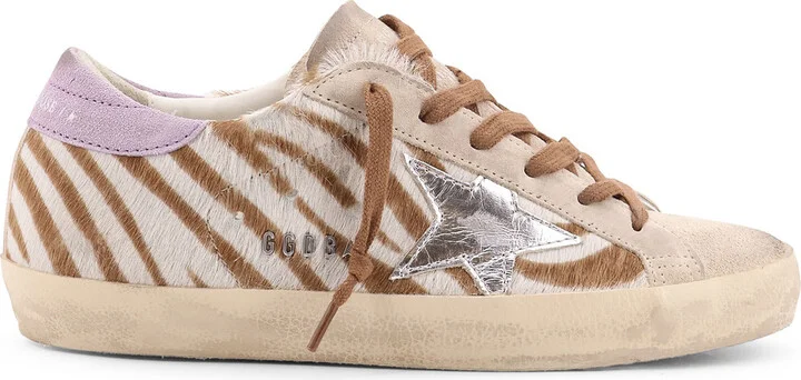 Super-star Classic With List Low-top Printed Pony Skin Sneakers