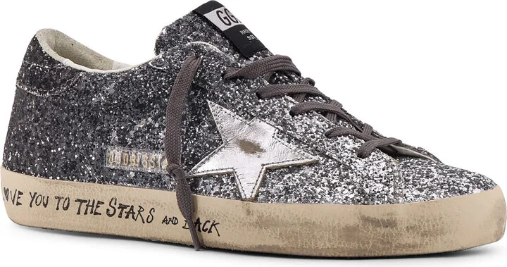 Super-star Classic With List Low-top Sneakers With Sequins - Image 2