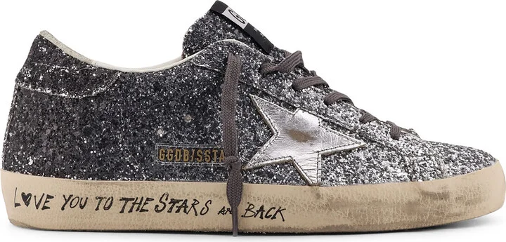 Super-star Classic With List Low-top Sneakers With Sequins