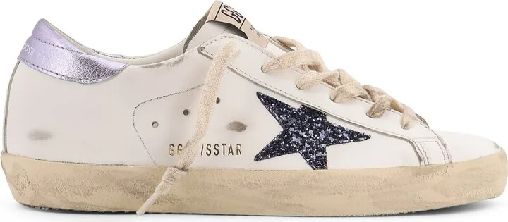 Super-star Classic With List Low-top Sneakers With Suede Inserts