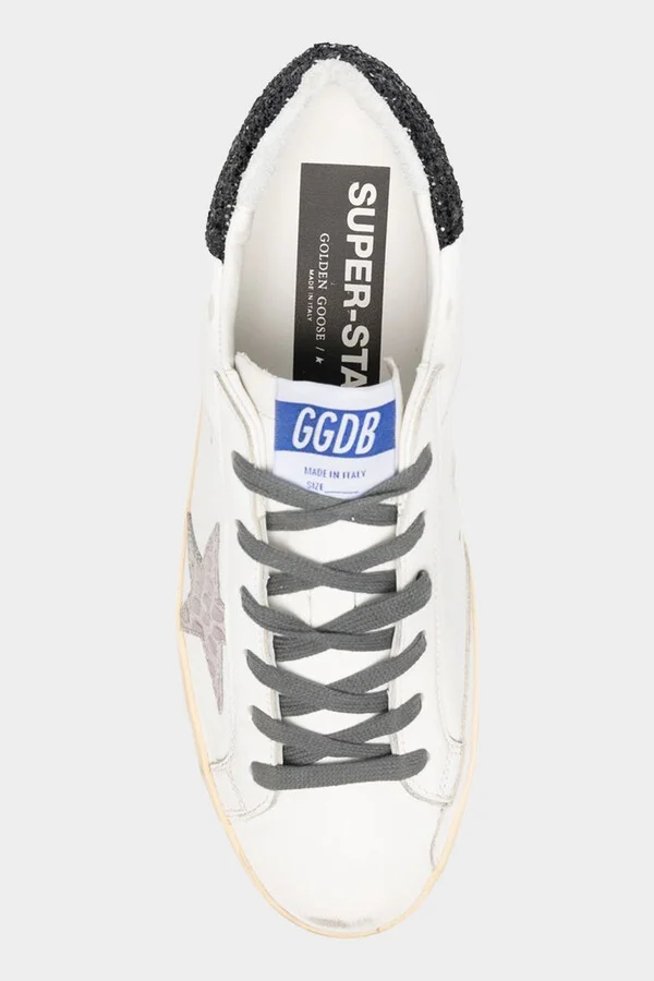 Super-Star Cocco Printed Star White Leather Sneaker - Image 4