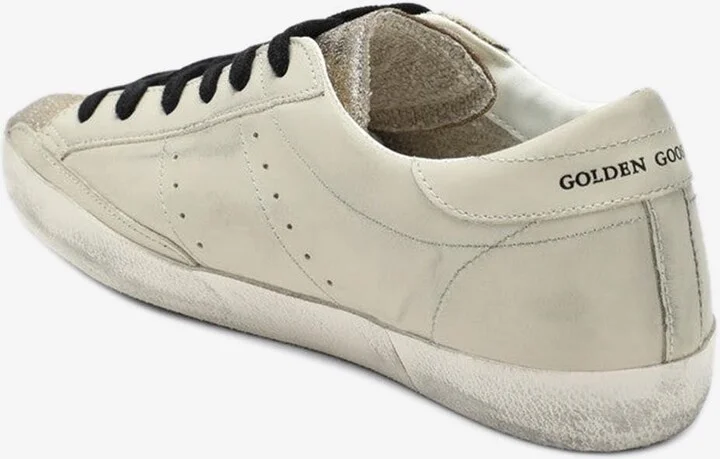 Super-Star Distressed Leather Low-Top Sneakers - Image 2
