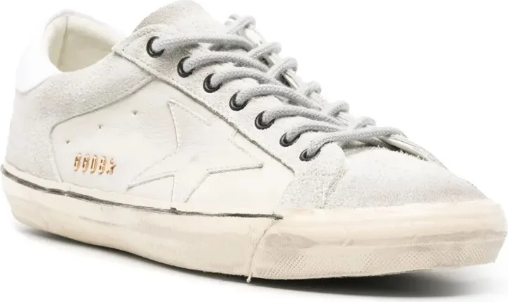 Super-Star distressed leather sneakers - Image 2