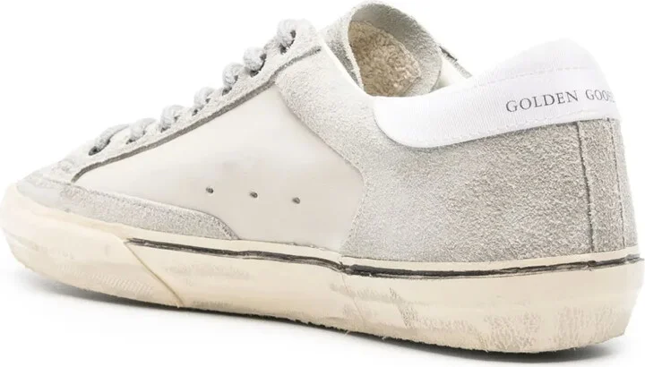 Super-Star distressed leather sneakers - Image 3