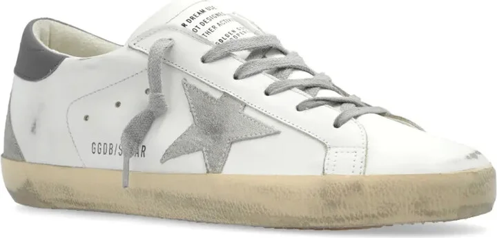 Super-star distressed leather sneakers - Image 2