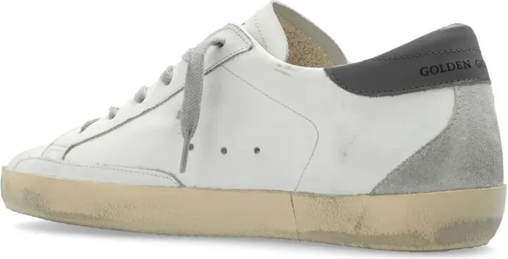 Super-star distressed leather sneakers - Image 3