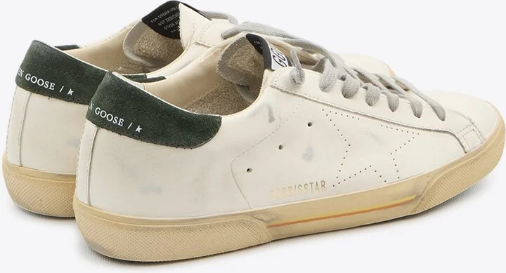 Super-Star Distressed Leather Sneakers - Image 2