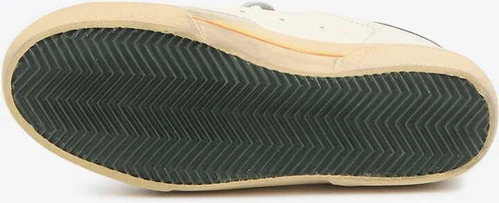 Super-Star Distressed Leather Sneakers - Image 3