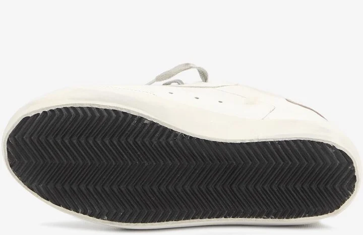 Super-Star Distressed Leather Sneakers - Image 3