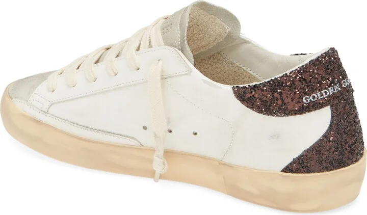 Super-Star Glitter Detail Low Top Sneaker - Image 2