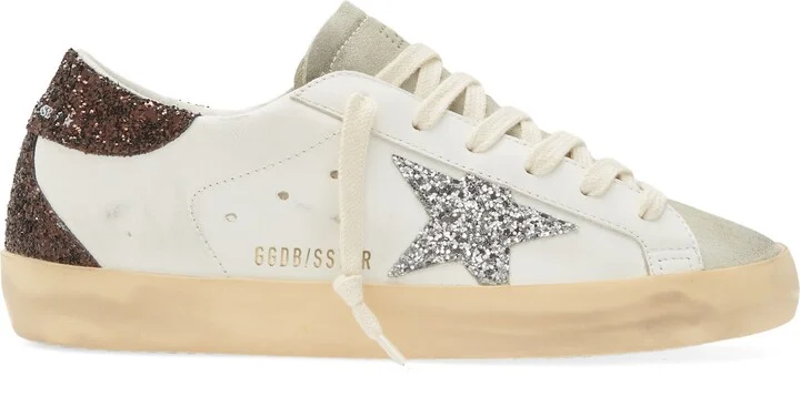 Super-Star Glitter Detail Low Top Sneaker - Image 3