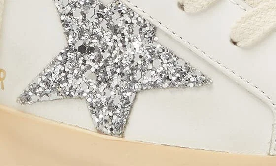 Super-Star Glitter Detail Low Top Sneaker - Image 7