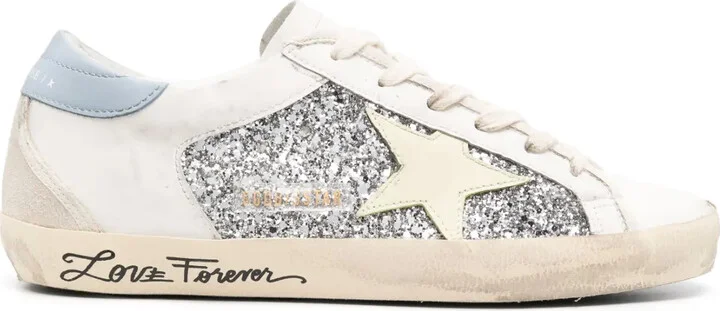 Super-Star glitter low-stop sneakers