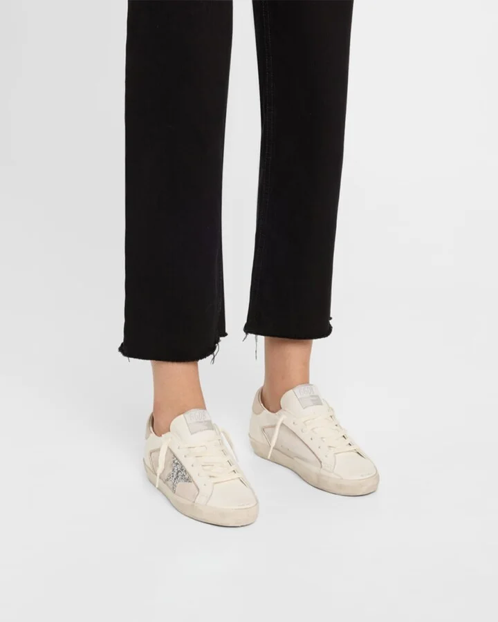 Super Star Glitter-Star Low-Top Sneakers - Image 2