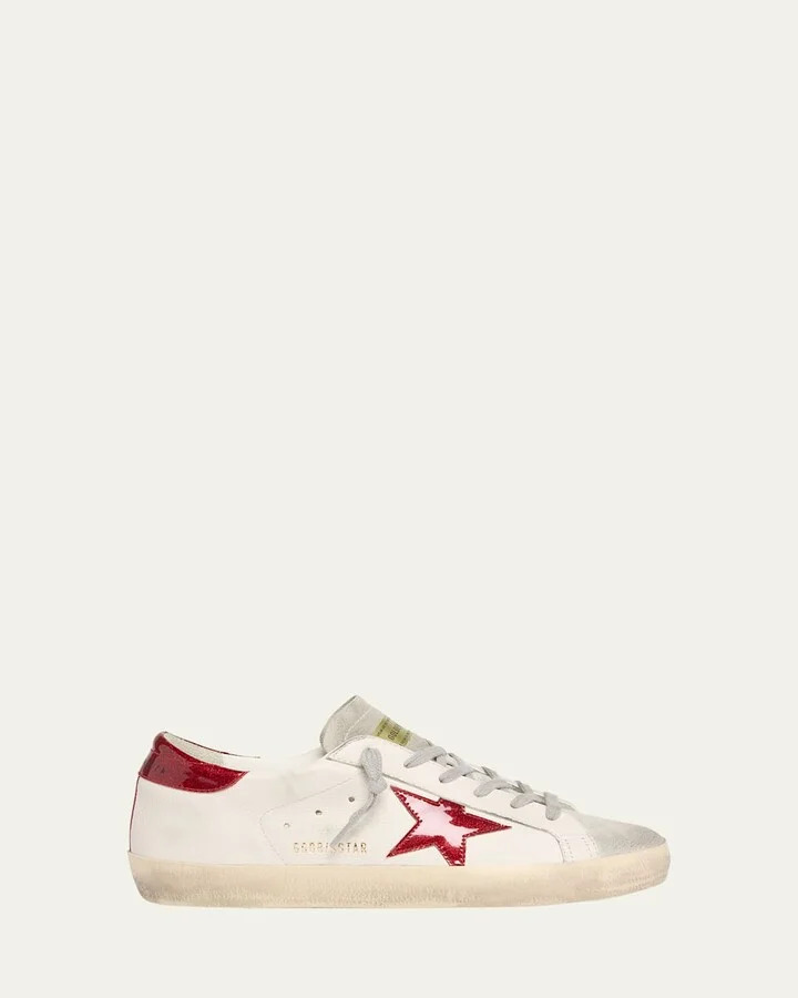 Super Star Glitter Suede Low-Top Sneakers