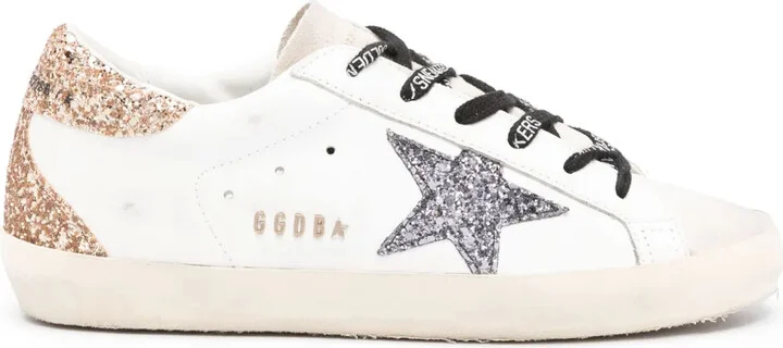 Super-Star glittered sneakers
