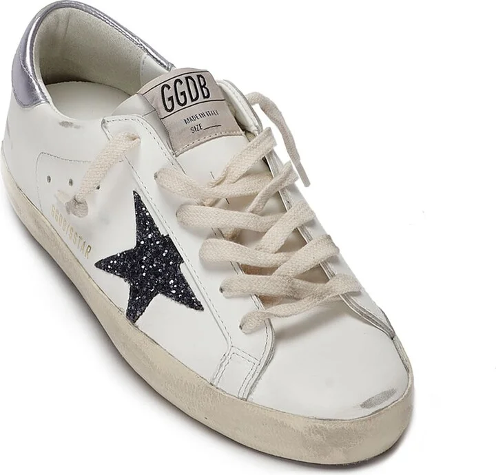 Super Star Leather Upper And Toe Glitter Star Lami - Image 2