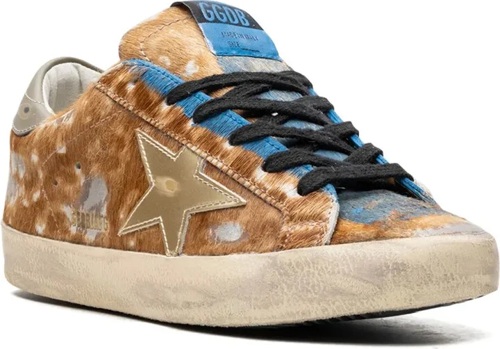 Super-Star "Leo Hazelnut/Light Grey/Gold/Grey/Blue" sneakers - Image 2