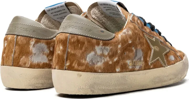 Super-Star "Leo Hazelnut/Light Grey/Gold/Grey/Blue" sneakers - Image 3