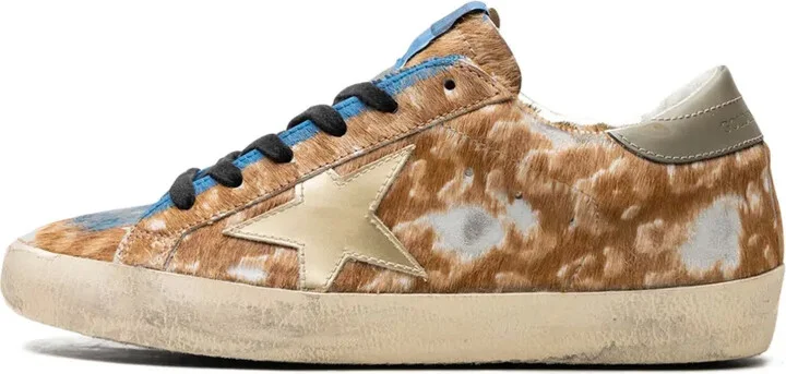 Super-Star "Leo Hazelnut/Light Grey/Gold/Grey/Blue" sneakers - Image 5