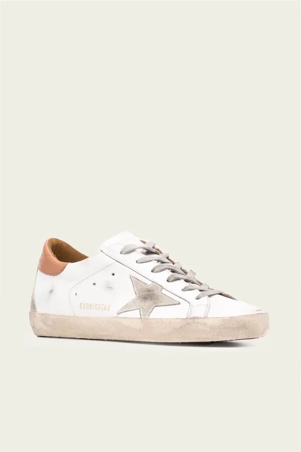 Super-Star Light Brown Toe Leather Sneaker - Image 2