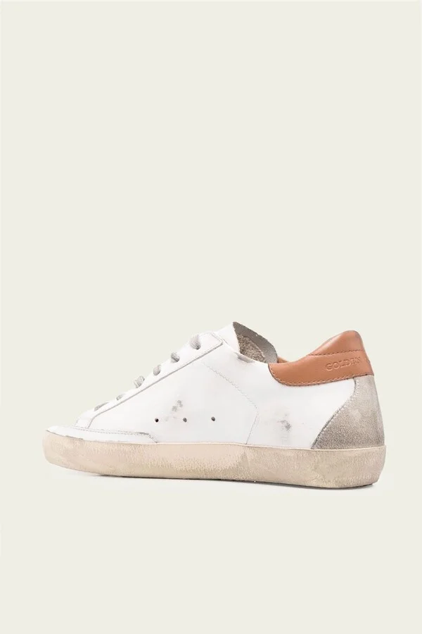 Super-Star Light Brown Toe Leather Sneaker - Image 3