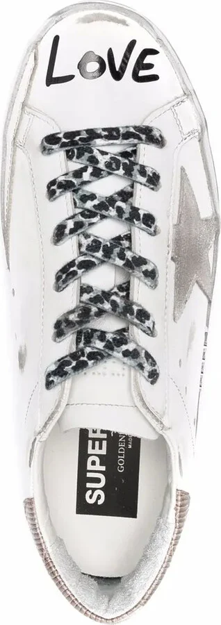 Super-Star Love print sneakers - Image 4