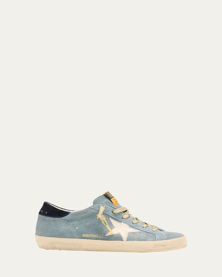 Super-Star Low-Top Suede Sneakers