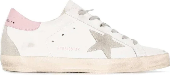 Super Star Multicolor Leather Sneakers Golden Goose Woman