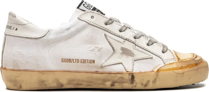 Super-Star penstar captoe "White/Beige" sneakers