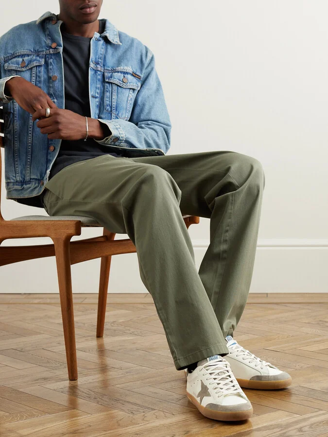 Super-Star Penstar Leather and Suede Sneakers - Image 2