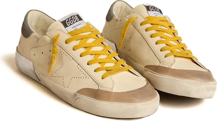 Super-Star Penstar perforated star leather sneakers - Image 3