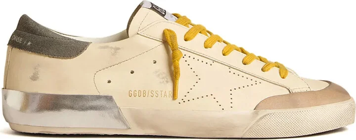 Super-Star Penstar perforated star leather sneakers