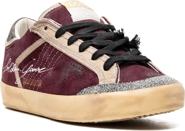 Super-Star Penstar "Wine red/Black" sneakers - Image 2