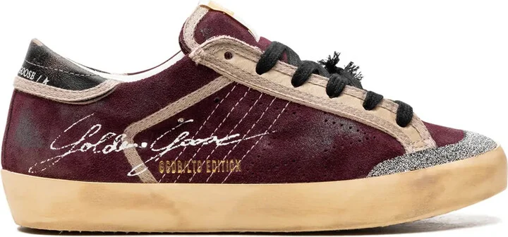 Super-Star Penstar "Wine red/Black" sneakers