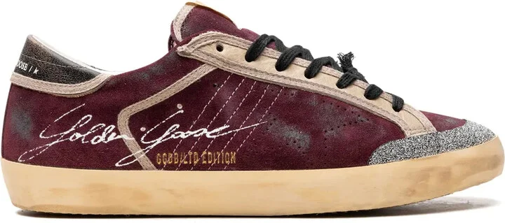 Super-Star Penstar "Wine Red/Black" sneakers