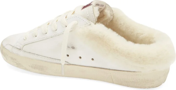 Super-Star Sabot Geniune Shearling Mule Sneaker - Image 2