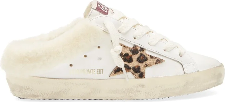Super-Star Sabot Geniune Shearling Mule Sneaker - Image 3