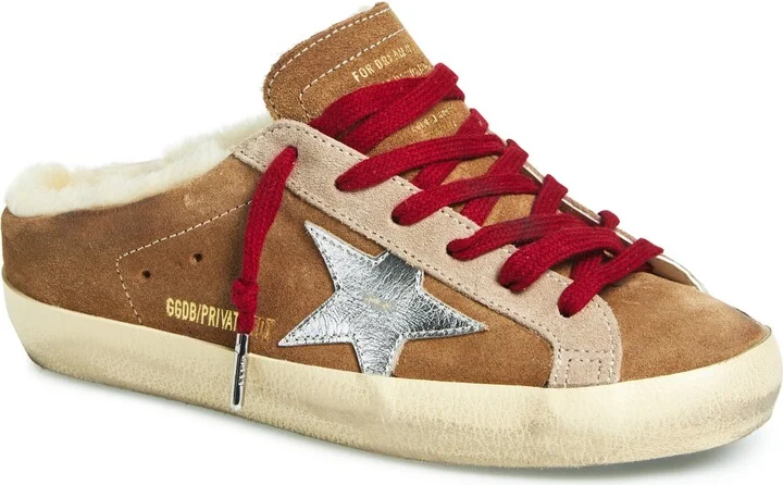 Super-Star Sabot Geniune Shearling Mule Sneaker