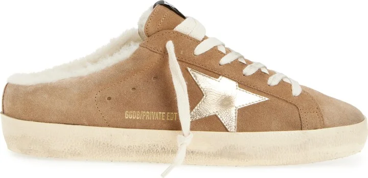 Super-Star Sabot Genuine Shearling Lined Mule Sneaker - Image 3