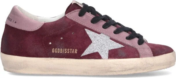 Super-Star' Sneakers - Burgundy