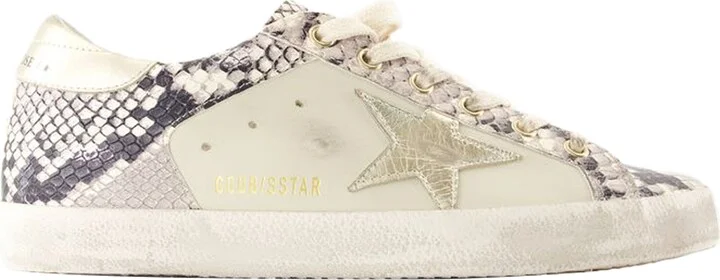 Super Star Sneakers - Golden Goose Deluxe Brand - Leather - Beige