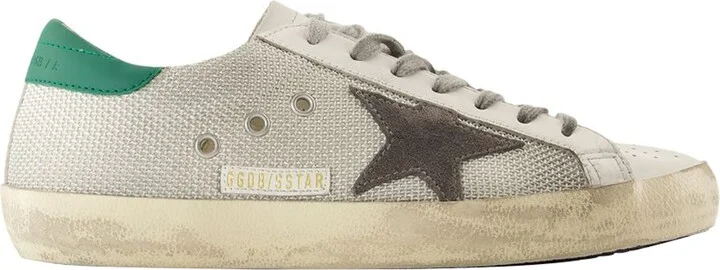 Super Star Sneakers - Golden Goose Deluxe Brand - Leather - Silver