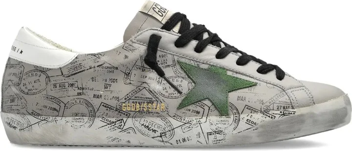 Super-Star stamp-print sneakers
