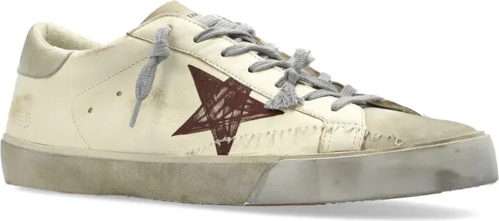 Super-Star With List Printed Star Embroi trainers - Image 4