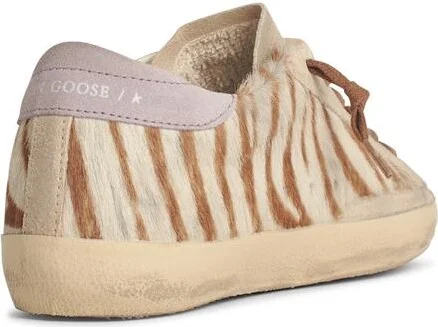 Super-star' Woman In Zebra Pony Hair With Silver Star And Suede Heel - Image 3