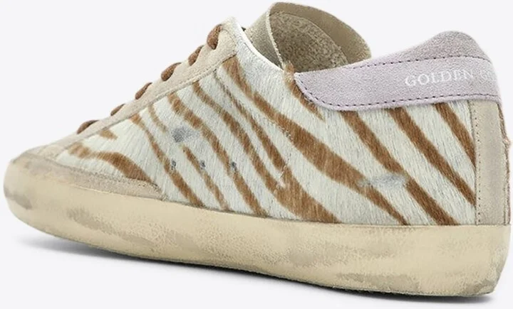 Super-Star Zebra Print Low-Top Sneakers - Image 2